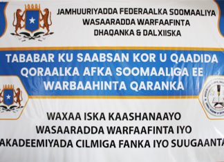 TABABARKA QORAALKA QUMMAN EE AFSOOMAALIGA (WASAARADDA WARFAAFINTA IYO DALXIISKA)