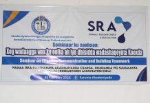 XOG WADAAGGA WAX KU OOLKA AH IYO DHISIDDA WADASHAQEYNTA KOOXDA