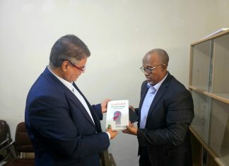 مستشار المنظمة العربية للتربية والثقافة والعلوم “الالسكو ” السيد الدكتور أحمدو نور يؤدي زيارة بالأكاديمية الصومالية للعلوم والثقافة والآداب في مقديشو